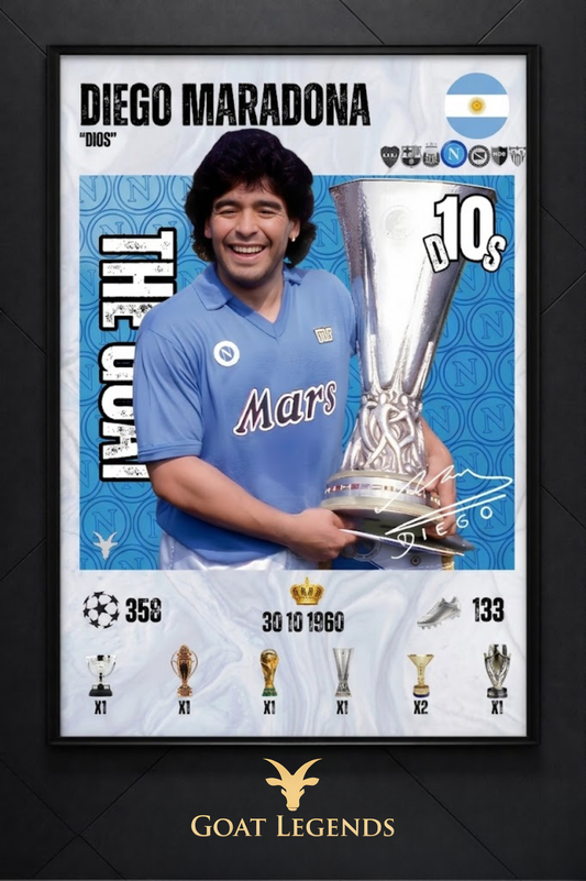 Diego Maradona - Napoli 30x40