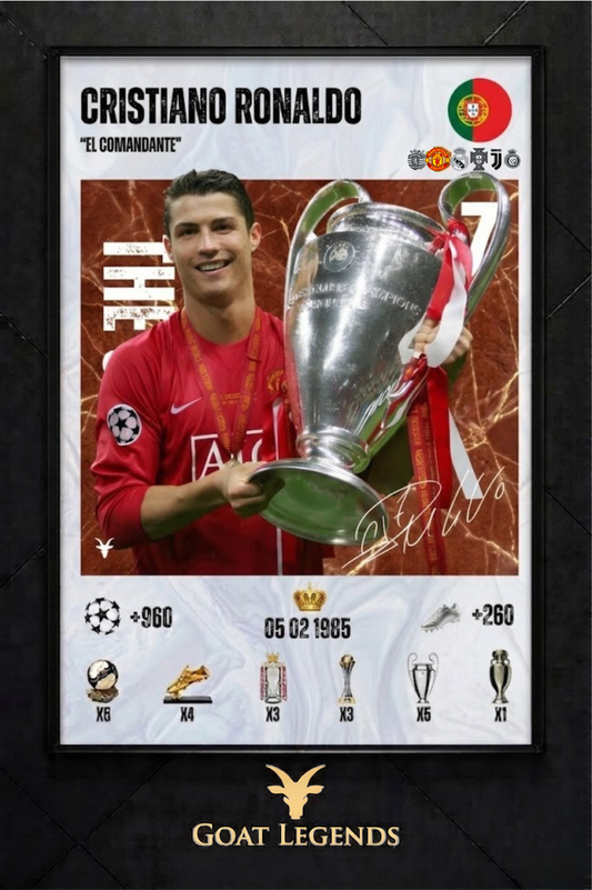 Cristiano Ronaldo CL EDITION N°! - 30X40