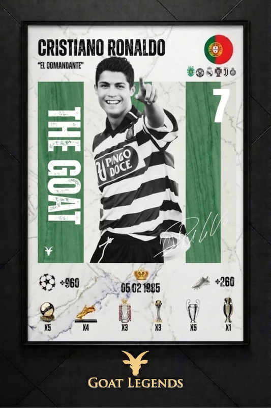 Cristiano Ronaldo SPORTING EDITION - 30X40