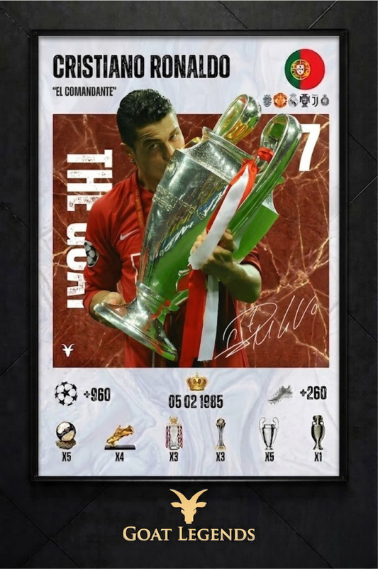 Cristiano Ronaldo CL EDITION N°1 - 30X40