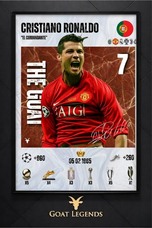 Cristiano Ronaldo MU - 30X40
