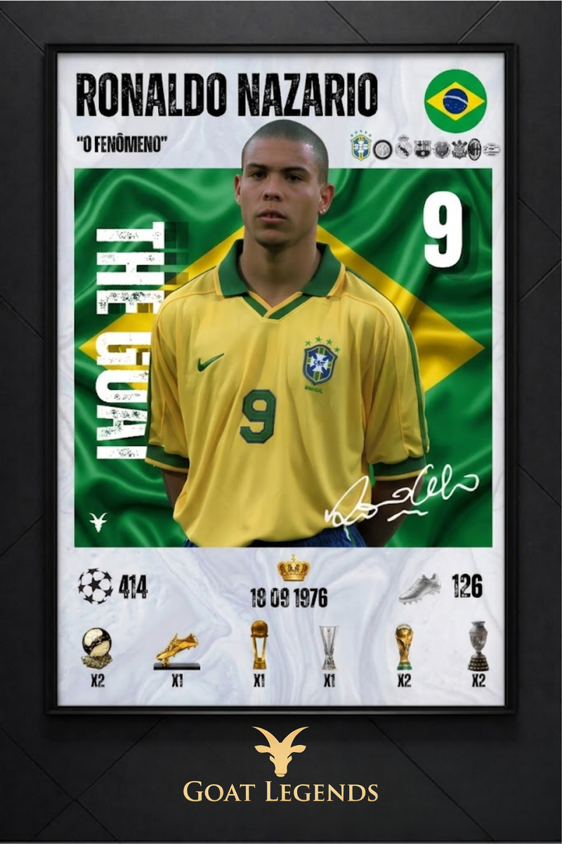 Ronaldo Nazario BRZL - 30X40