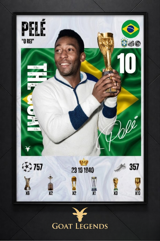 O REÍ PELÉ WC - 30X40