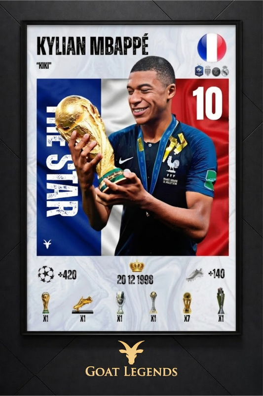 Kylian Mbappé WC EDITION - 30X40