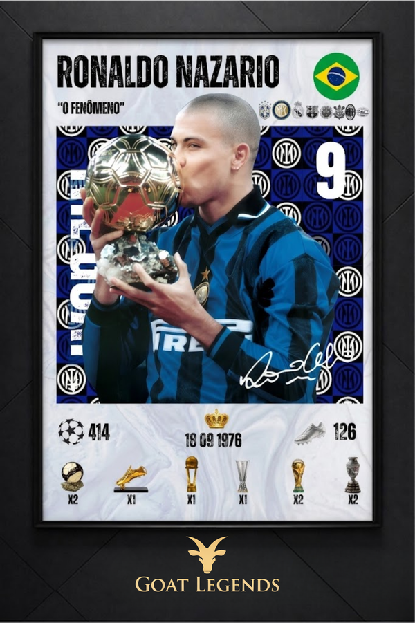 Ronaldo Nazario Balon D´or - 30X40